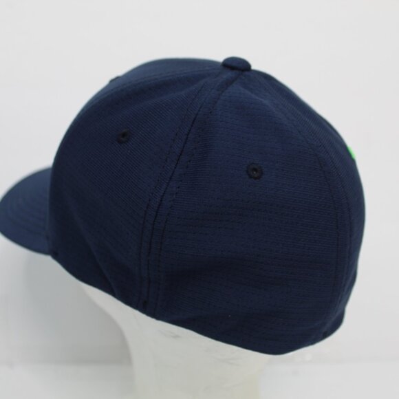 William Murray Golf Hat Cap Size S/M Flex Stretch Fitted Blue Plaid UV Golfer - Picture 3 of 8